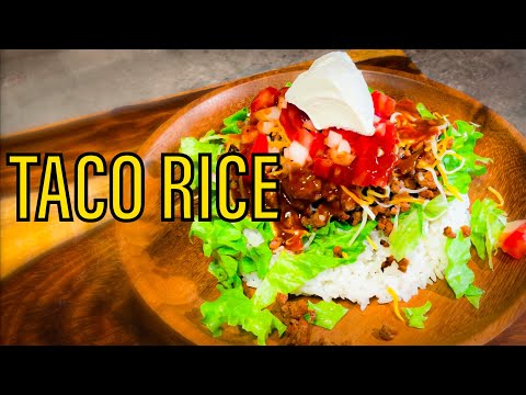 🌮🍚Taco Rice Recipe: The OG Mexican and Japanese Fusion Dish