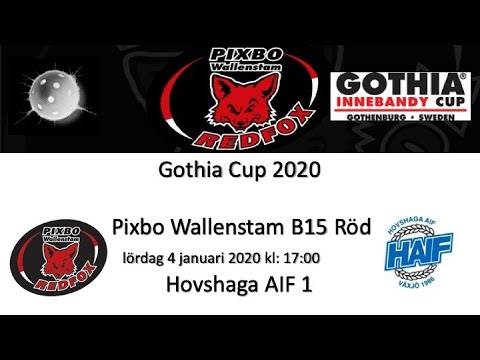 Pixbo Wallenstam Röd - Hovshaga AIF 1 P04 4 januari Gothia Cup 2020
