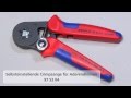 Knipex Pince à sertir 180 mm autoréglable