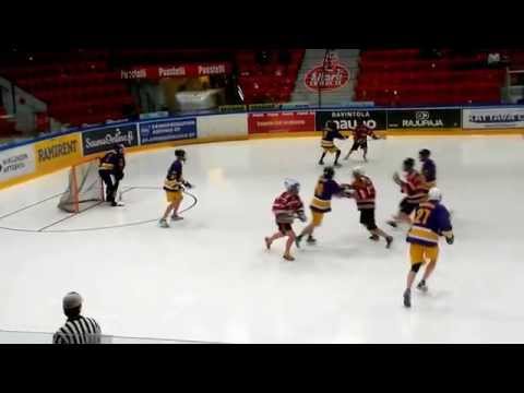 Boxlacrossen SM-finaali 14.6.2015 (Turku Titans - Lahti Box-Mokeys), pari maalia