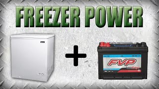 How Long Can You Run a Chest Freezer on a Battery?