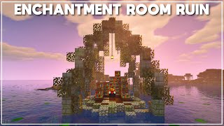 Minecraft: How to Build an Enchantment Room Ruin [Tutorial] 2020