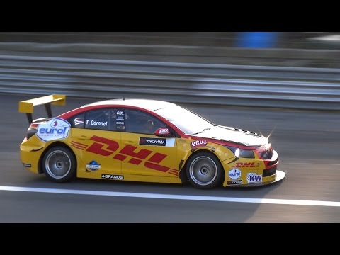 Tom Coronel Chevrolet RML Cruze TC1 Testing On Track   - WTCC 2017 at Monza Circuit!