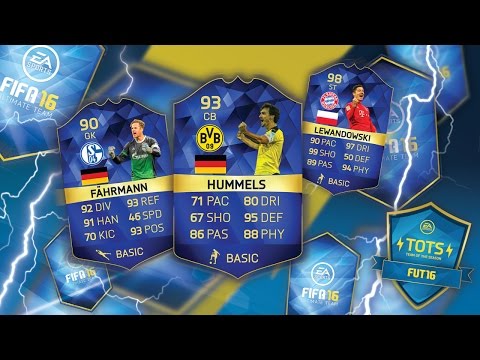 OMG NO WAY WE GOT ONE!! -  FIFA 16 BUNDESLIGA TOTS PACK OPENING!
