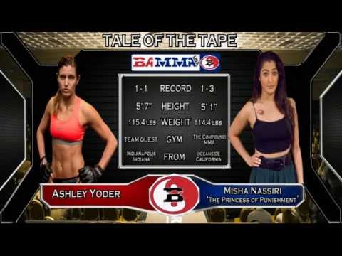 Ashley Yoder vs Misha Nassiri full fight