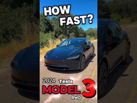 Thumbnail for How Fast is the Base Tesla Model 3?! by Tesla Model 3