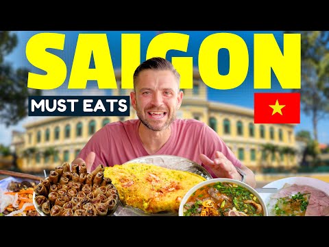 6 VIETNAMESE DISHES YOU MUST TRY in SAIGON 🇻🇳