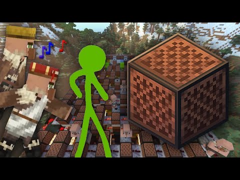 Villager Big Band - Note Block Universe in Minecraft
