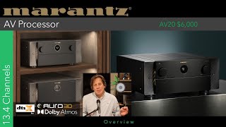Video thumbnail for New Marantz AV 20 Part 1 - AV Processor Overview by Ripewave Audio