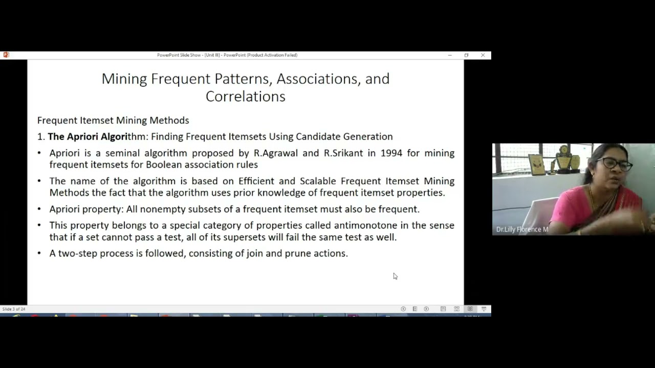 Implementation of  Apriori Algorithm using Python