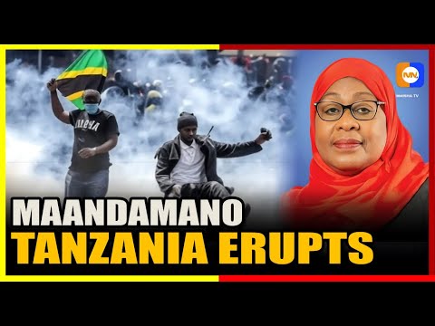 🔥 Tanzania Erupts: Samia’s “Election Victory” Sparks Youth Revolt — Africa Watches in Shock