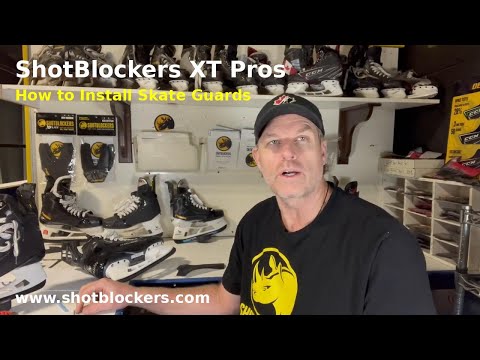 How to Install ShotBlockers XT Pros – Hockey Skate Guard Setup Guide