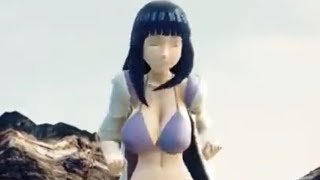微#紳士向け  NARUTO女キャラ水着でダンス