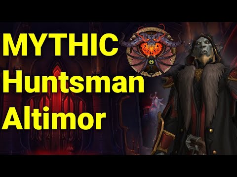 Huntsman Altimore Mythic | Affliction Warlock POV | Castle Nathria | Shadowlands 9.0