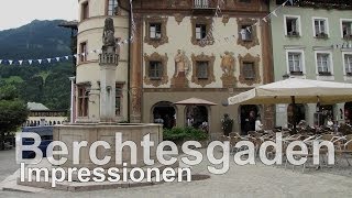 preview picture of video 'Berchtesgaden, ein wunderschöne bayrische Stadt, one beautiful Bavarian city'