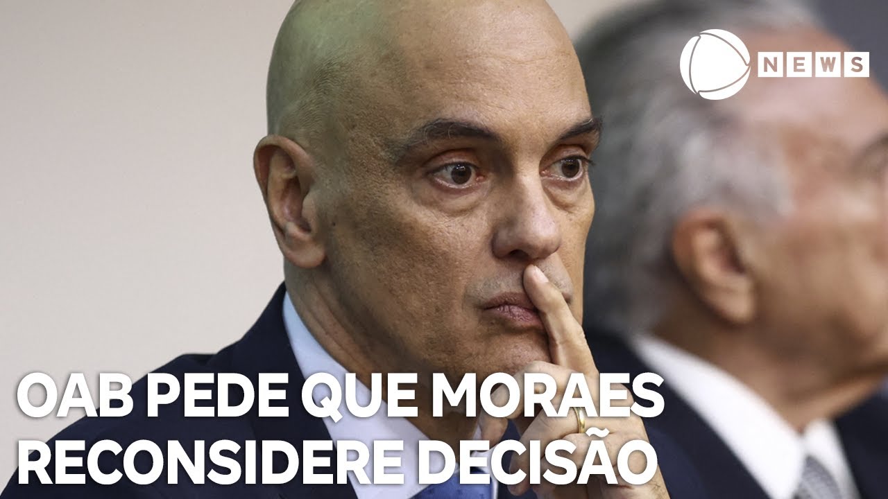OAB pede que Moraes reconsidere decisão contra usuários do X