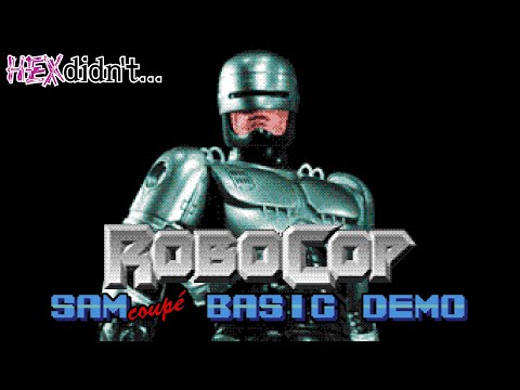 Robocop Intro - SAM Coupé BASIC Animation