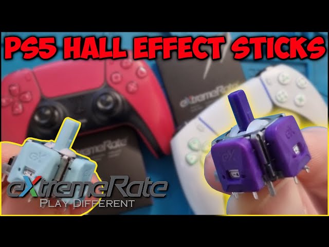 Vídeo relacionado con eXtremeRate eXhall Kit de Joystick 3D de Efecto Hall Digital para ps5 Mando, Módulo Sensor de Stick Analógico 3D Reemplazable con Placa FPC de Calibración para ps5 Comando - Violeta 120gf