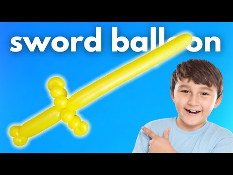 Make This Cool Royal Balloon Sword - Balloon Swords for Beginners