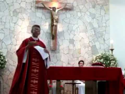 Homilia padre Lauro Missa de Cura e Libertação Janeiro de 2012