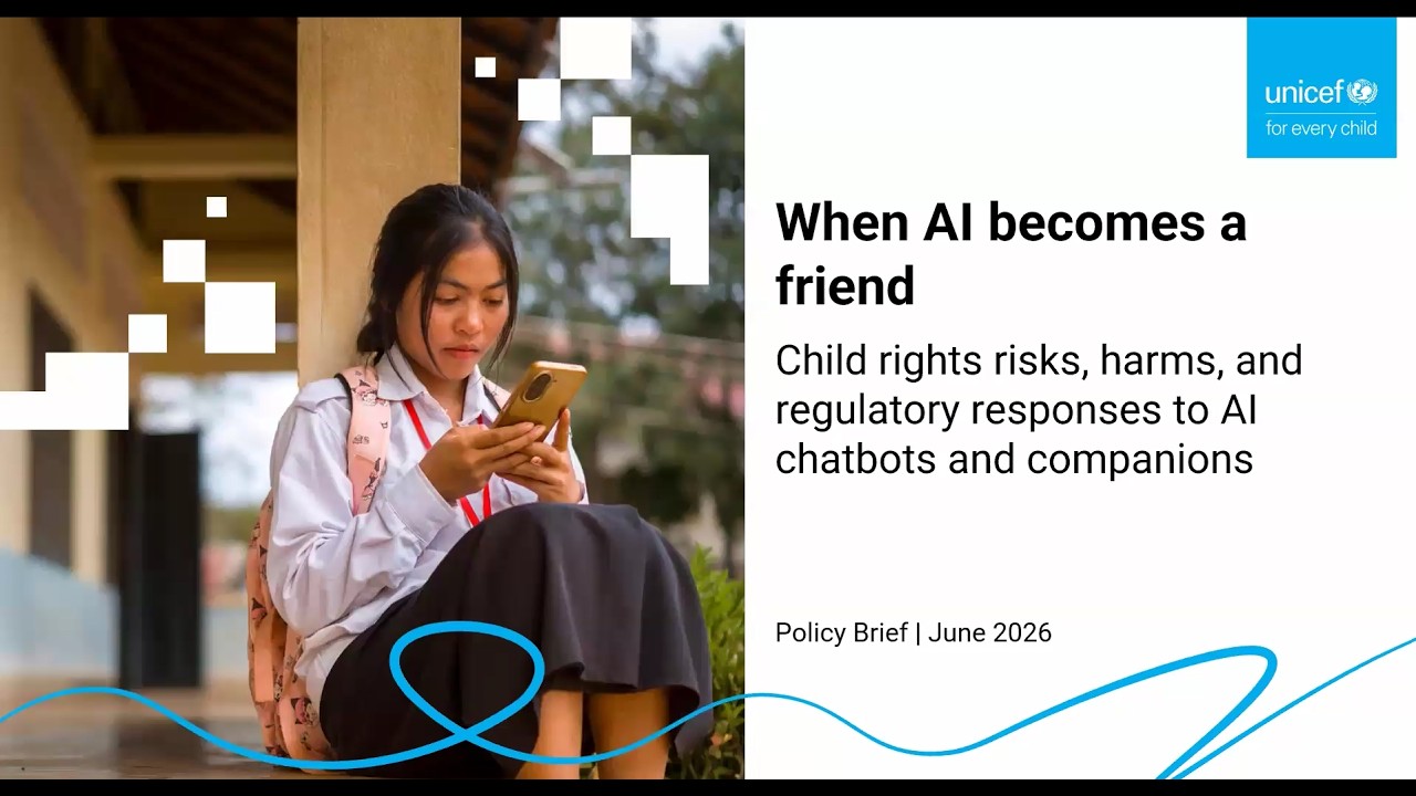 When AI becomes a friend: Child rights, harms and regulatory responses to AI chatbots and companions