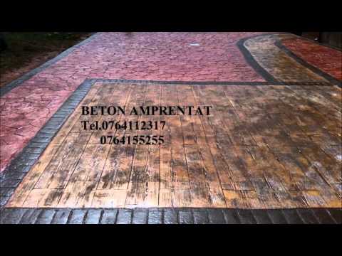 Beton Amprentat Moara Vlăsiei,Ilfov Tel.0764112317-0764155255
