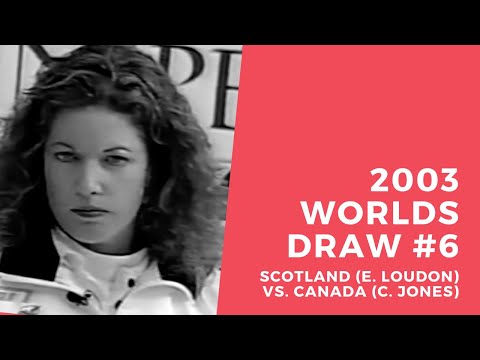 2003 Ford World Women's Curling Championship - Draw #6 - Scotland (E. Loudon) vs. Canada (C. Jones)