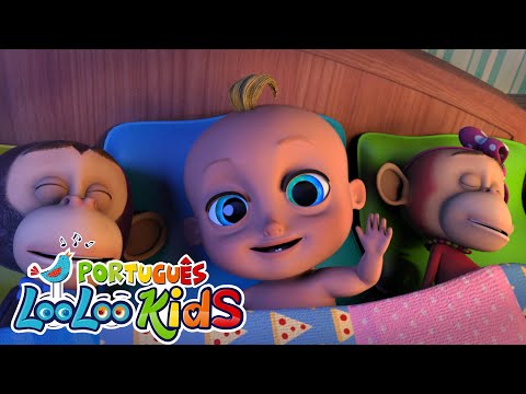 Dez na cama: Aprendemos a contar 😴 Músicas Infantis e Desenhos para Crianças - LooLoo BRASIL