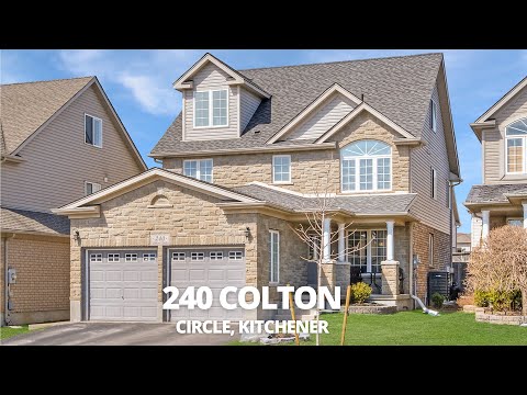 Amazing Family Home With Pool - 240 Colton Circle - Kitchener Real Estate Video