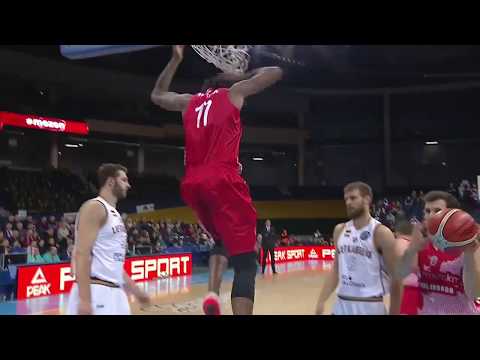 Las mejores acciones de Lucas Nogueira en el partido de ayer