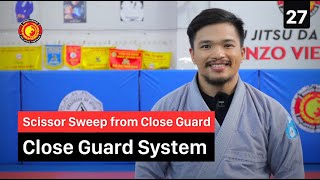 Scissor Sweep from Close guard I Close Guard System I 27