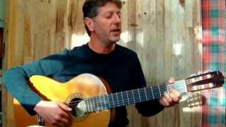 Une jolie fleur - G.BRASSENS (guitar &amp; vocal cover)