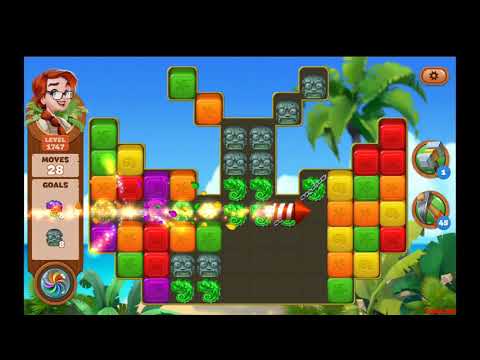 Lost Island Blast Adventure Level 1747 NO BOOSTERS - A S GAMING ✔