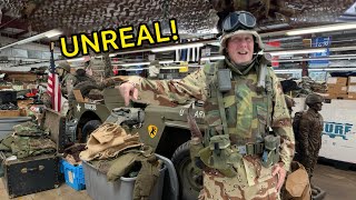 I Couldn’t Believe This Military Surplus Store.It’s HUGE! 