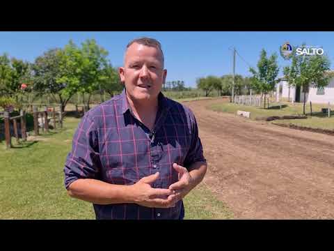 Continúan las obras en el interior del departamento