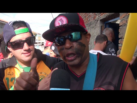 OS TORCEDORES DO LAGOA E CACIQUE DE RAMOS CHEGANDO PARA FINAL DA COPA SÃO LUCAS NA ZONA LESTE