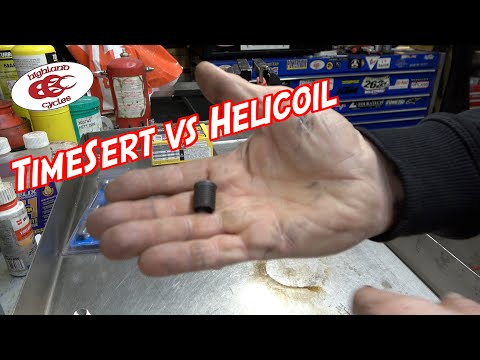 TimeSert Vs Helicoil | Where do I use a Timesert | Where do I use a Helicoil | Highland Cycles