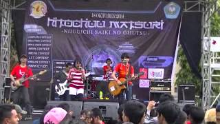 AkaiRo - Seishun Line (Ikimono Gakari Cover) @Hitochuu Matsuri 2014