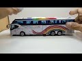 Miniatur Bus Putra Pelangi Body Sr2 Tronton I Skala 1 64 Detail