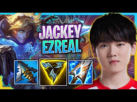 JACKEYLOVE IS A BEAST WITH EZREAL! | TES Jackeylove Plays Ezreal ADC vs Xayah!  Season 2023