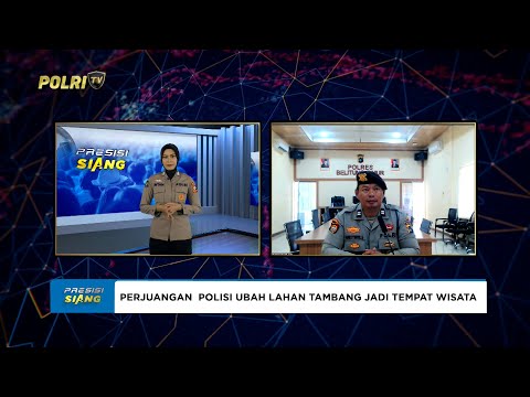 LIVE - AIPTU AGUSTINUS SATRIAWAN UBAH TAMBANG ILEGAL JADI LOKASI WISATA