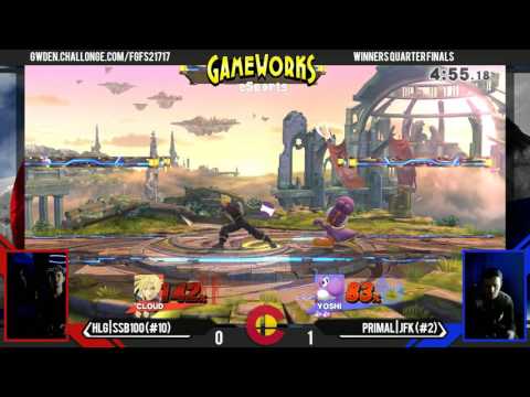 HLG | SSB100 (Marth, Cloud) Vs. Primal | Yoshi, Ryu (JFK) - WQF
