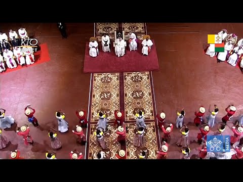 Veillée du pape François avec les jeunes de Madagascar