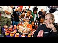 YOO THIS WAS A LIT PARTY BbyLon Reacts To FunnyMike We Rented Out The Trampoline Park 8M Sub