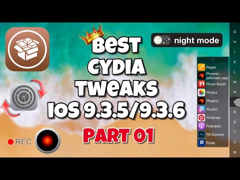 Best Cydia Tweaks | iOS 9.3.5/9.3.6 | PART 01 | 2022