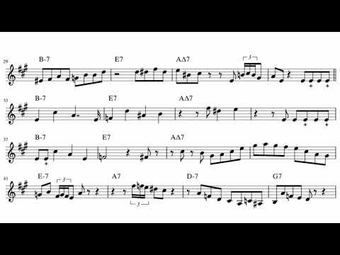 Clifford Brown - “Pent-Up House” Transcription