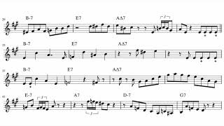 Clifford Brown - “Pent-Up House” Transcription