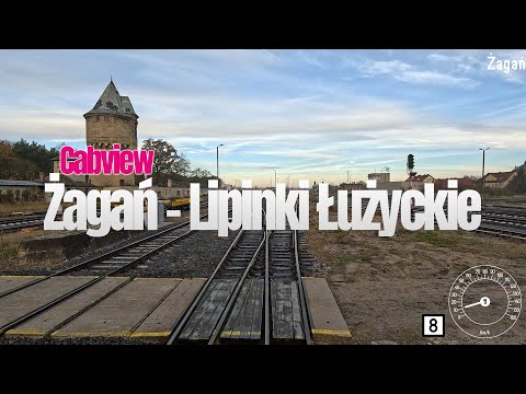[4K] Cabview Żagań - Lipinki Łużyckie