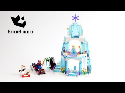 Vidéo LEGO Disney 41062 : Le palais de glace d'Elsa