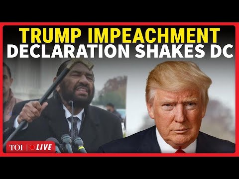 'Impeach, Convict, Remove': Al Green Announces TRUMP IMPEACHMENT; Big Declaration From Capitol